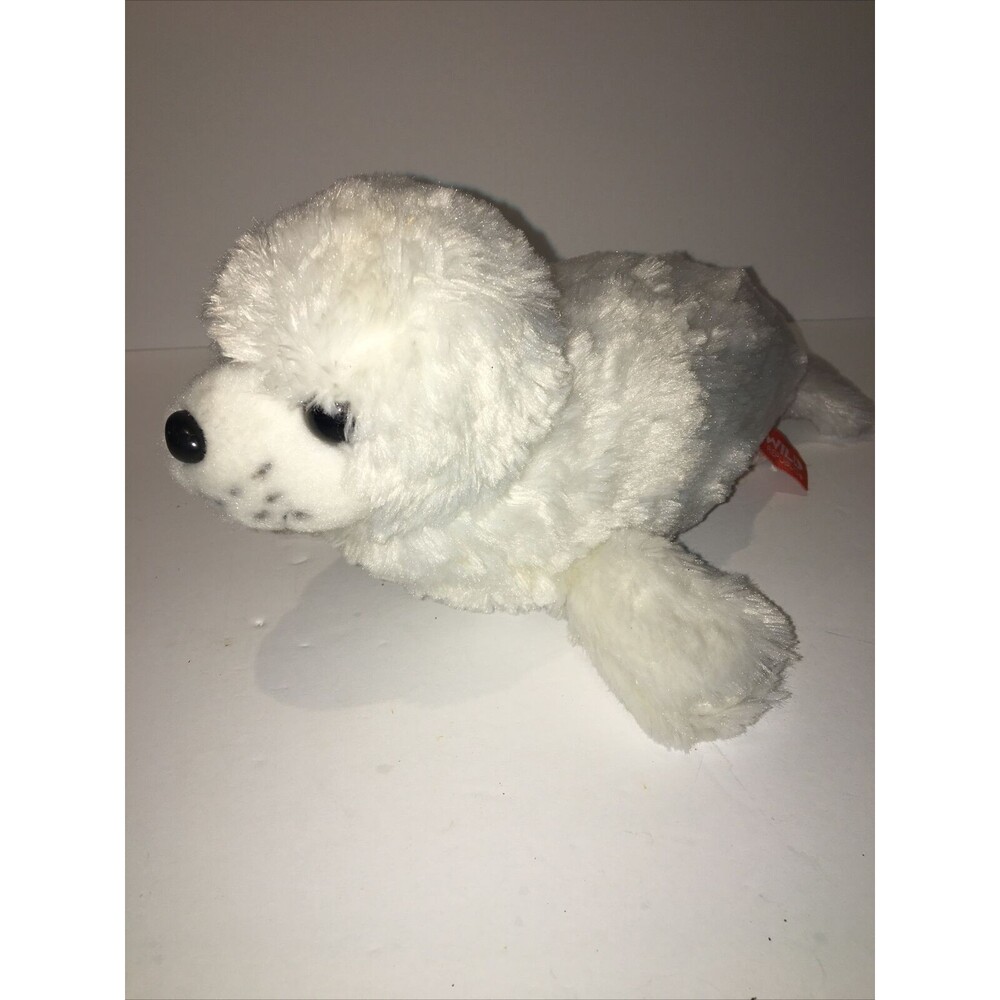 Wild Republic White Harp Seal Plush Stuffed Ocean Animal CC